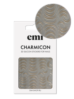 Charmicon 3D Silicone Stickers №215 Лунулы точки