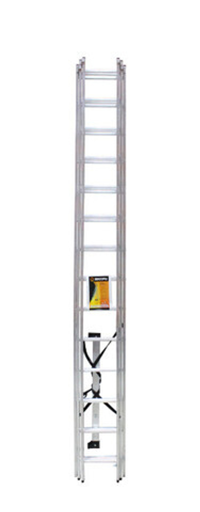 Лестница алюминиевая трехсекционная ВИХРЬ ЛА 3х14