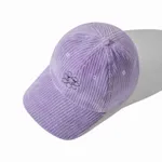 Кепка Ymkashix Velvet Face Flower фиолетовая