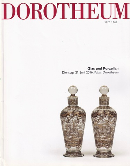 Каталог аукциона Dorotheum, Вена, Стекло и фарфор от 21 июня 2016 года