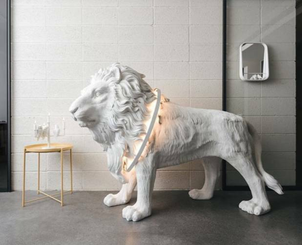 Напольный дизайнерский светильник Lion by Haoshi