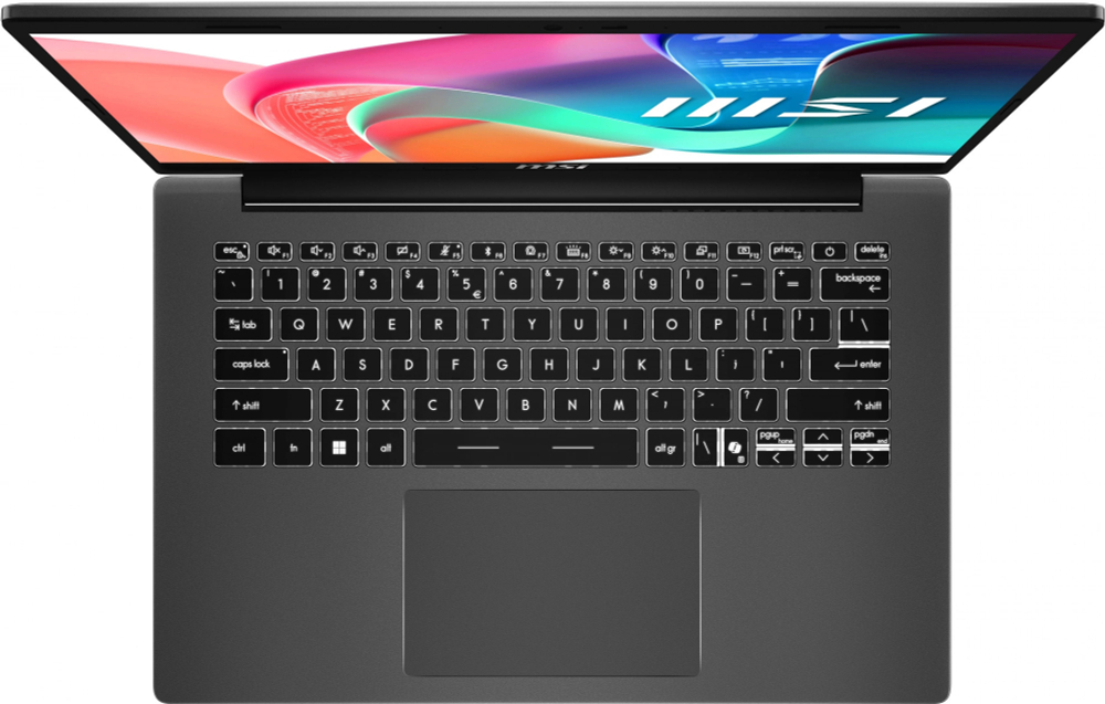 Ноутбук  MSI Modern 14 F13MG-207RU 14 ", Core i7, 16 Гб RAM, 512 Гб SSD, Iris Xe Graphics, Серый