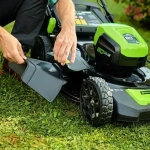Аккумуляторная газонокосилка самоходная Greenworks GD80LM51SPK4 80V (1 x 4 Ач, ЗУ) 2502107UB