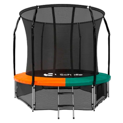 Батут scholle space twin green/orange 8ft (2.44м)