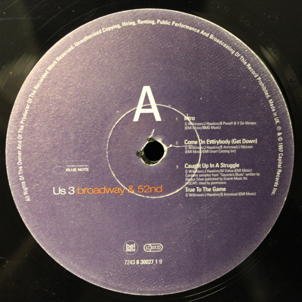 Us3 / Broadway & 52nd (2LP)