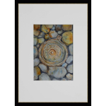 Картина авторская акварельная в паспарту 21х30 см на стену для интерьера "Тепло Коломны"