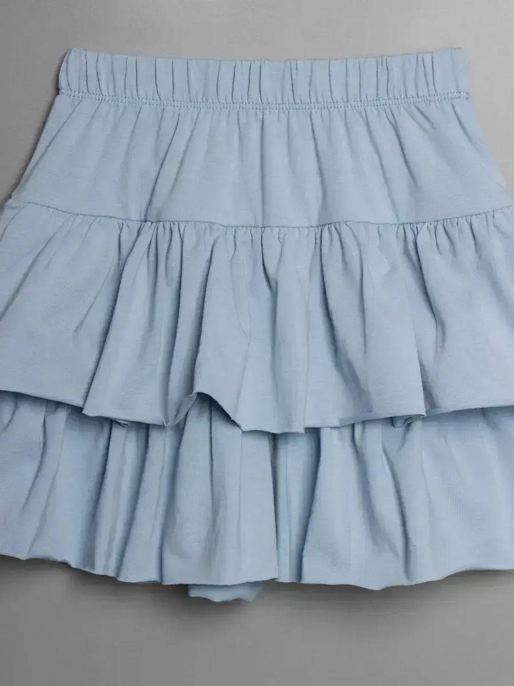 Летний костюм для девочки, лонгслив и юбка