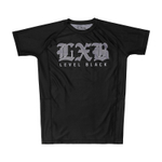 Рашгард Level x Black STEEL GRAY BLACK
