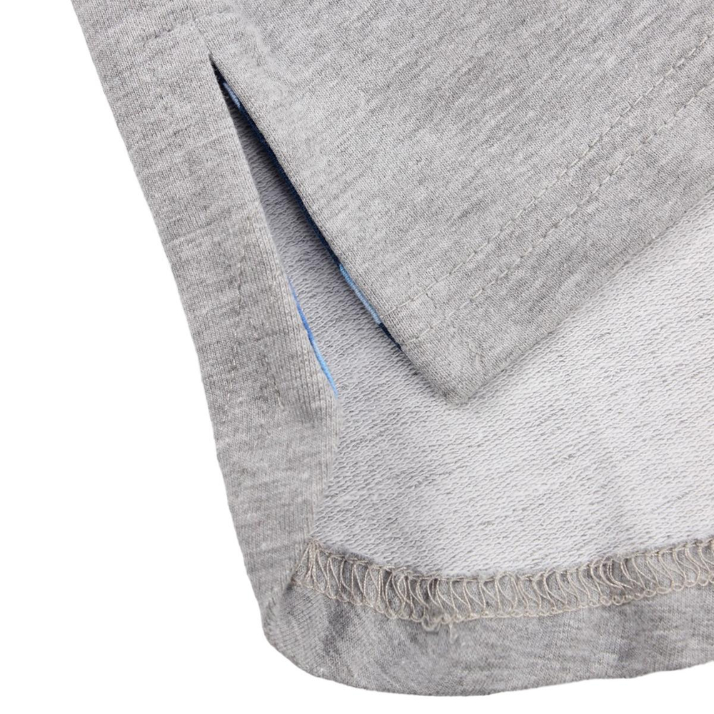 Толстовка д/мал, серый, р.128, (Батик) 00865_BAT