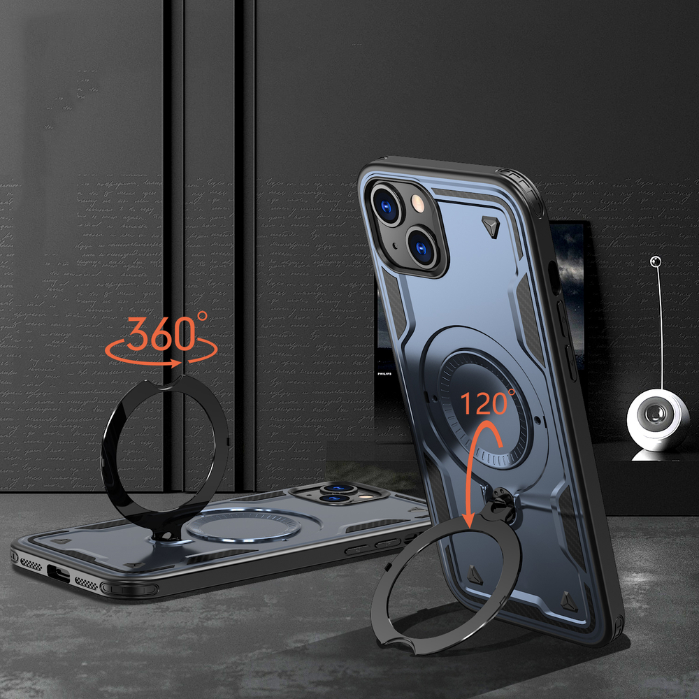 Чехол Magneto Case с кольцом для iPhone 15