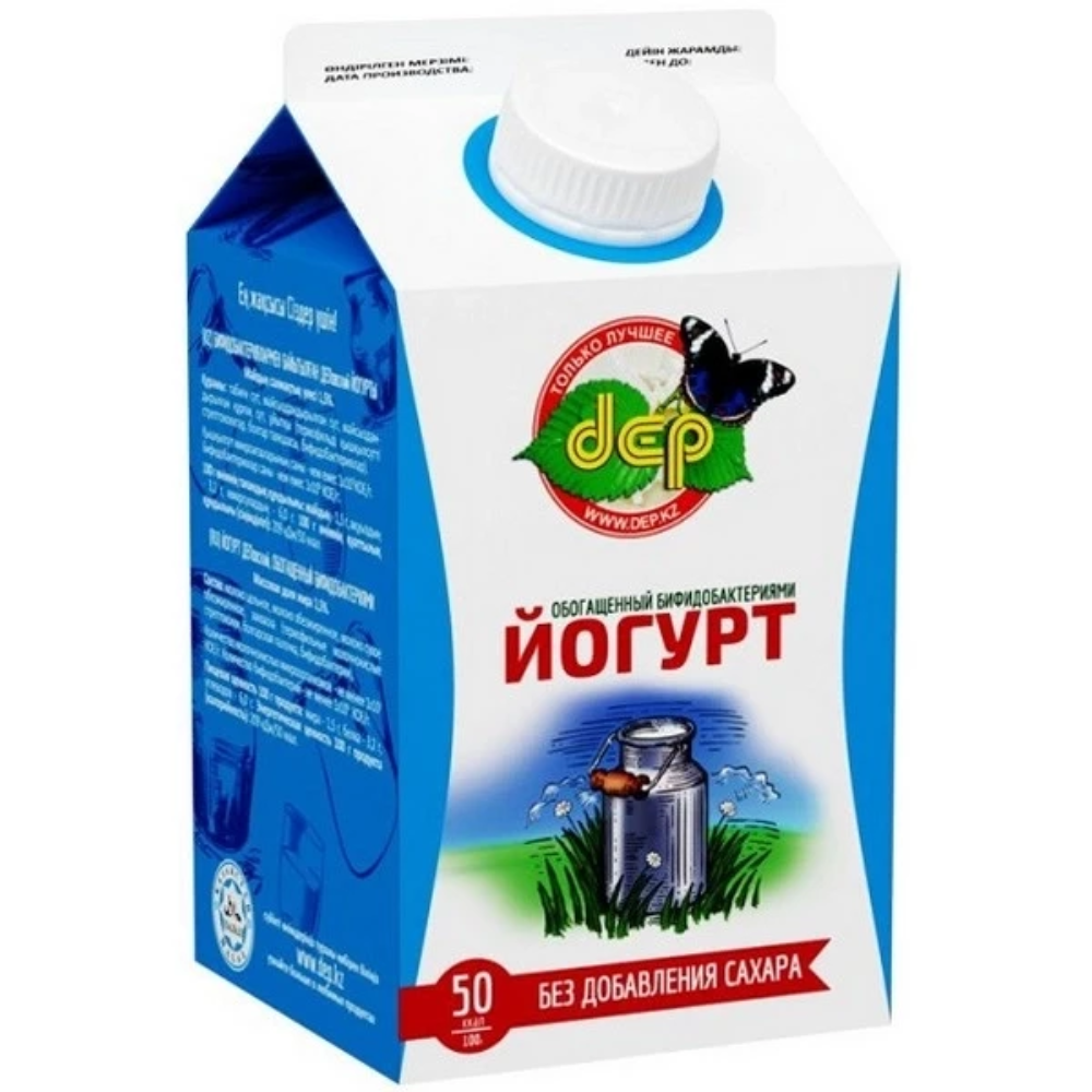 Йогурт Деп с Бифидобактериями 2,5% 500 гр