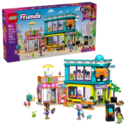 Конструктор LEGO Friends 42674 Магазин комиксов и игр