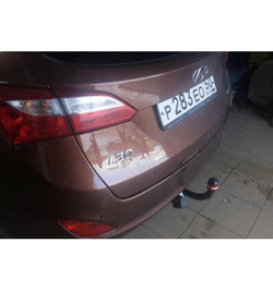 Фаркоп Oris на KIA Ceed SW 2012-2018 Hyundai I30 SW 2012-2017 (паспорт и сертификат в комплекте,без электрики) 6756-A
