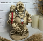 Копилка из гипса «Хотэй» 31см (слоновая кость)