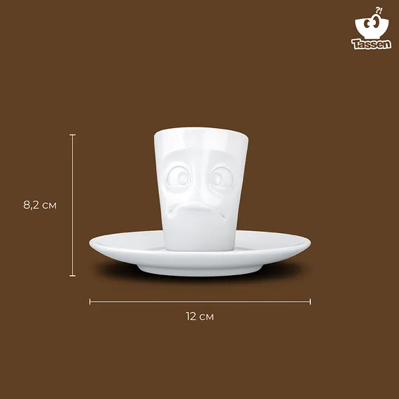 Кофейная пара Tassen Buffled 80 мл