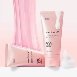 MEDICUBE Пенка очищающая PDRN Pink Niacinemide Whip Cleanser (120 г)