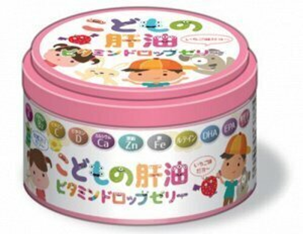 Chubu Pharmaceutical - Омега-3 кислоты с витаминами с клубничным вкусом
