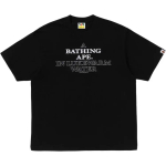 A Bathing Ape Bathing Ape Ss26 Футболка Cotton Regular Sleeve 0zxtem330101q