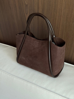 Сумка из натуральной замши