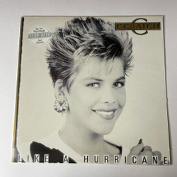 Винтажная виниловая пластинка LP C.C. Catch Like A Hurricane (Югославия 1988)