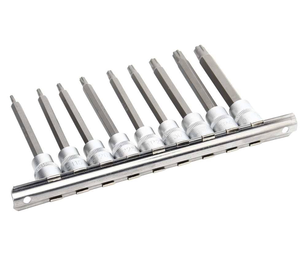 Набор насадок STAR PLUS 3/8" TP10-TP50 9 предметов JTC