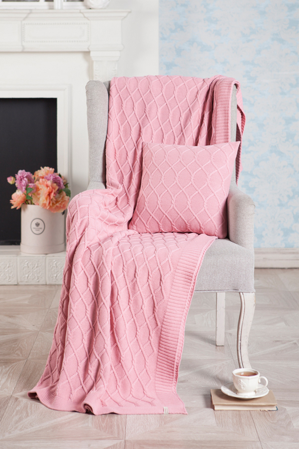 Плед 150х200 Luxberry Lux 34 розовый Португалия