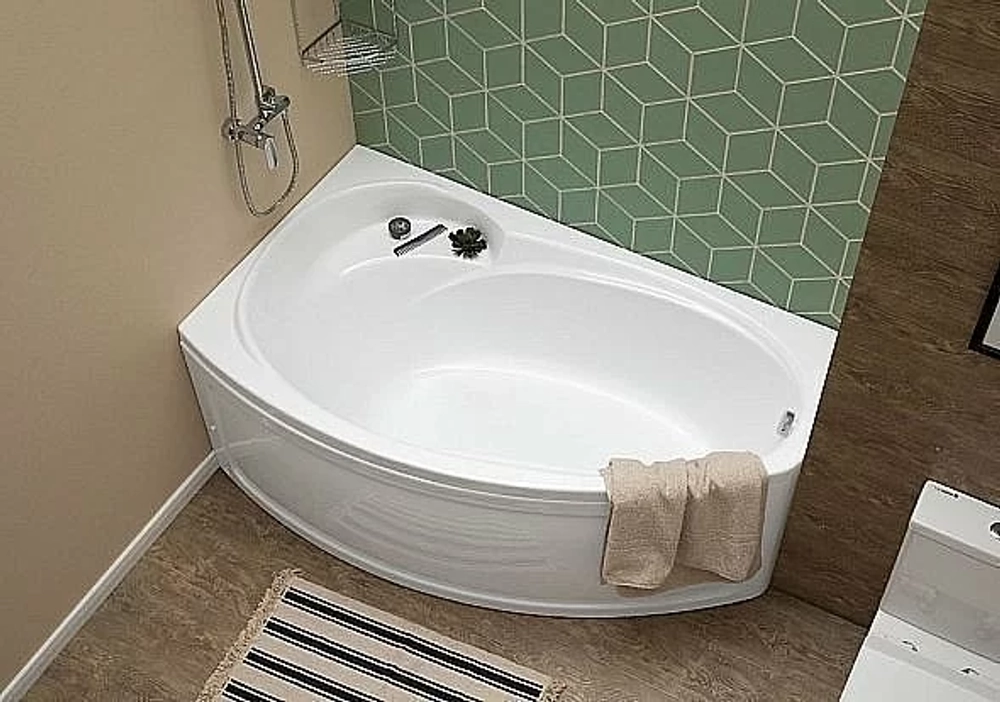 Акриловая ванна Aquanet Jersey 170x100 с к/с