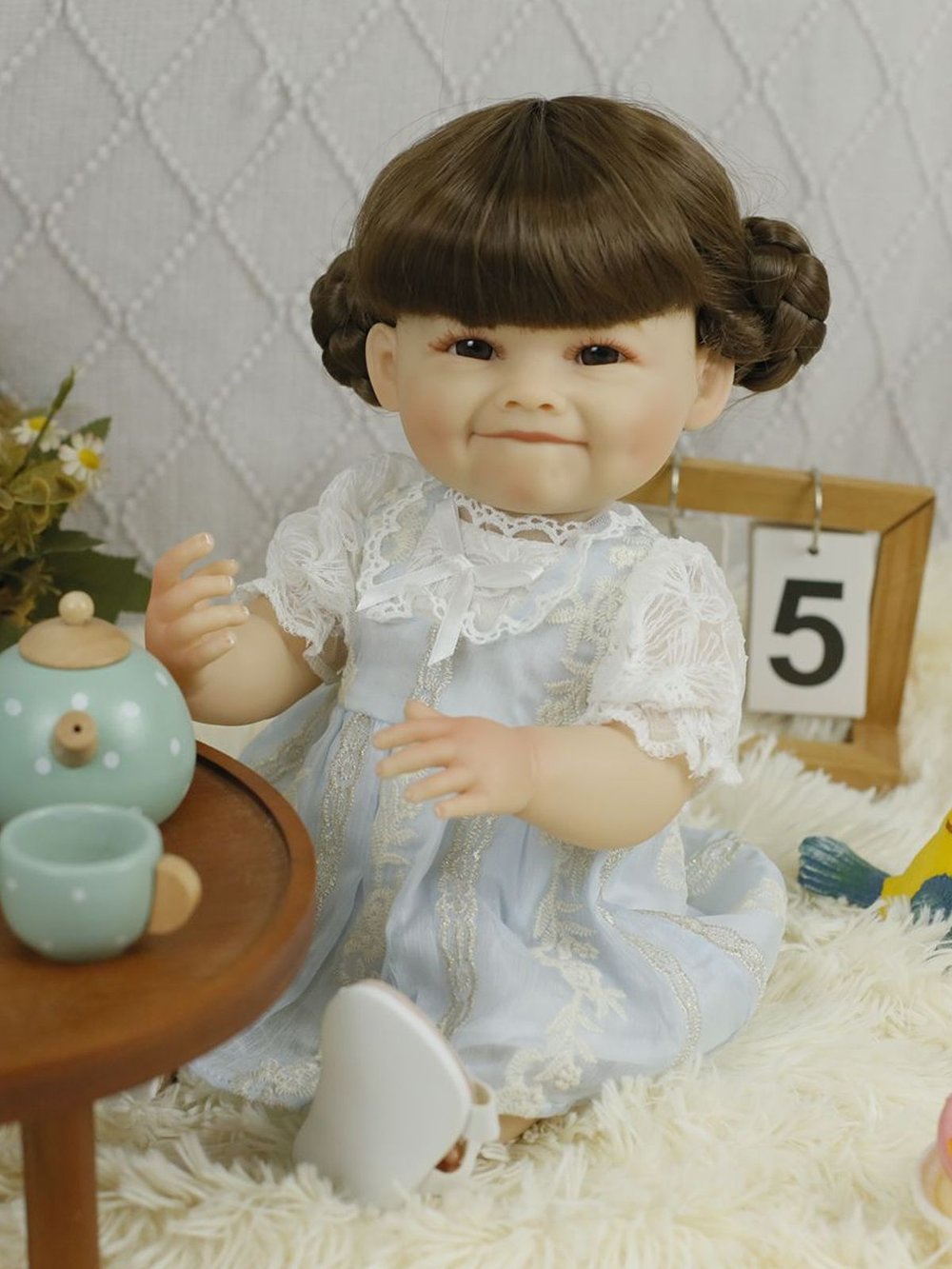 Кукла Реборн виниловая LifeReborn 48см (LR-003)