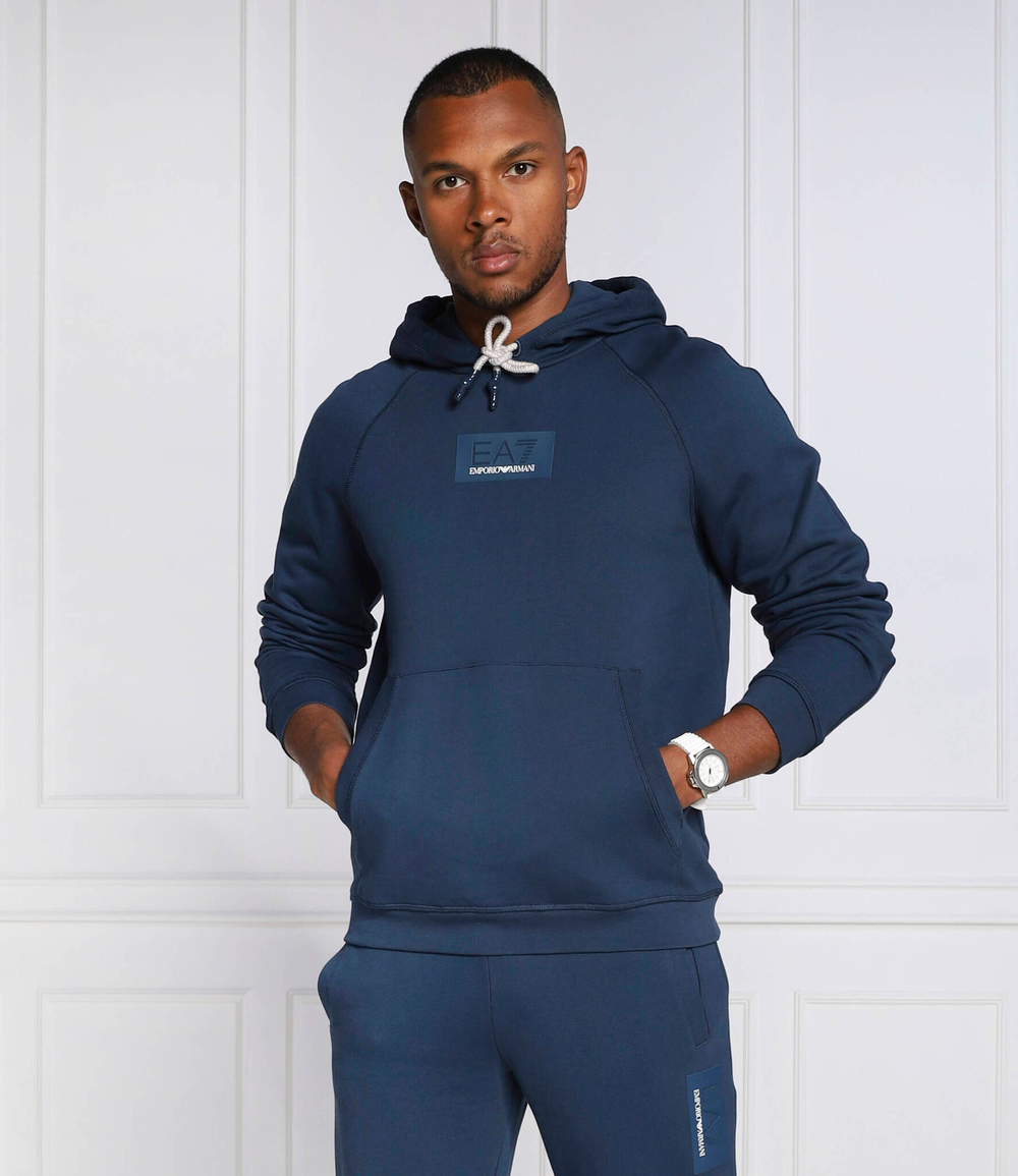 Худи EA7 - графитовый(6LPM67 PJHKZ)