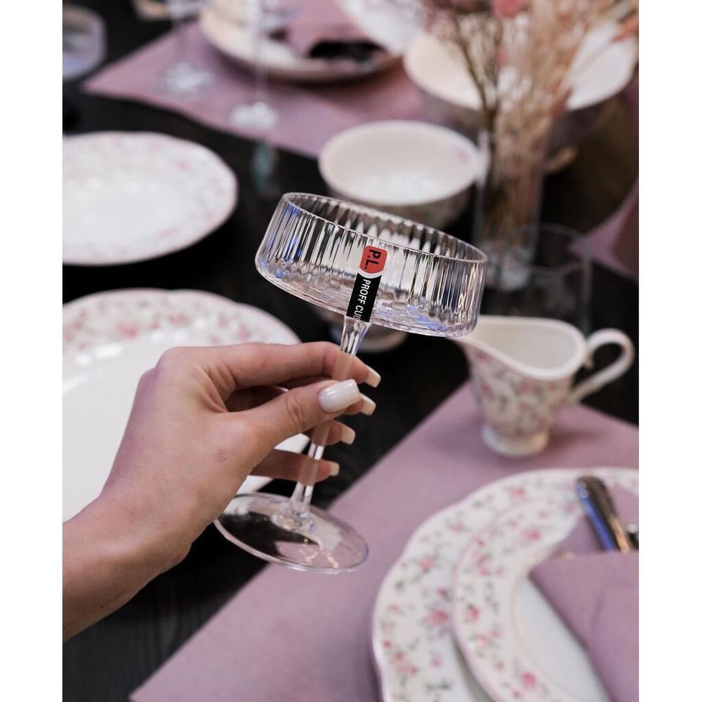 Рюмка коктейльная 250 мл Маргарита "ProBar Optical" d 9,5 см h15,7 см P.L. - BarWare [4]