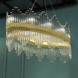 Люстра Cloyd HAYDN C8 / шир. 65 см - золото (арт.10339)