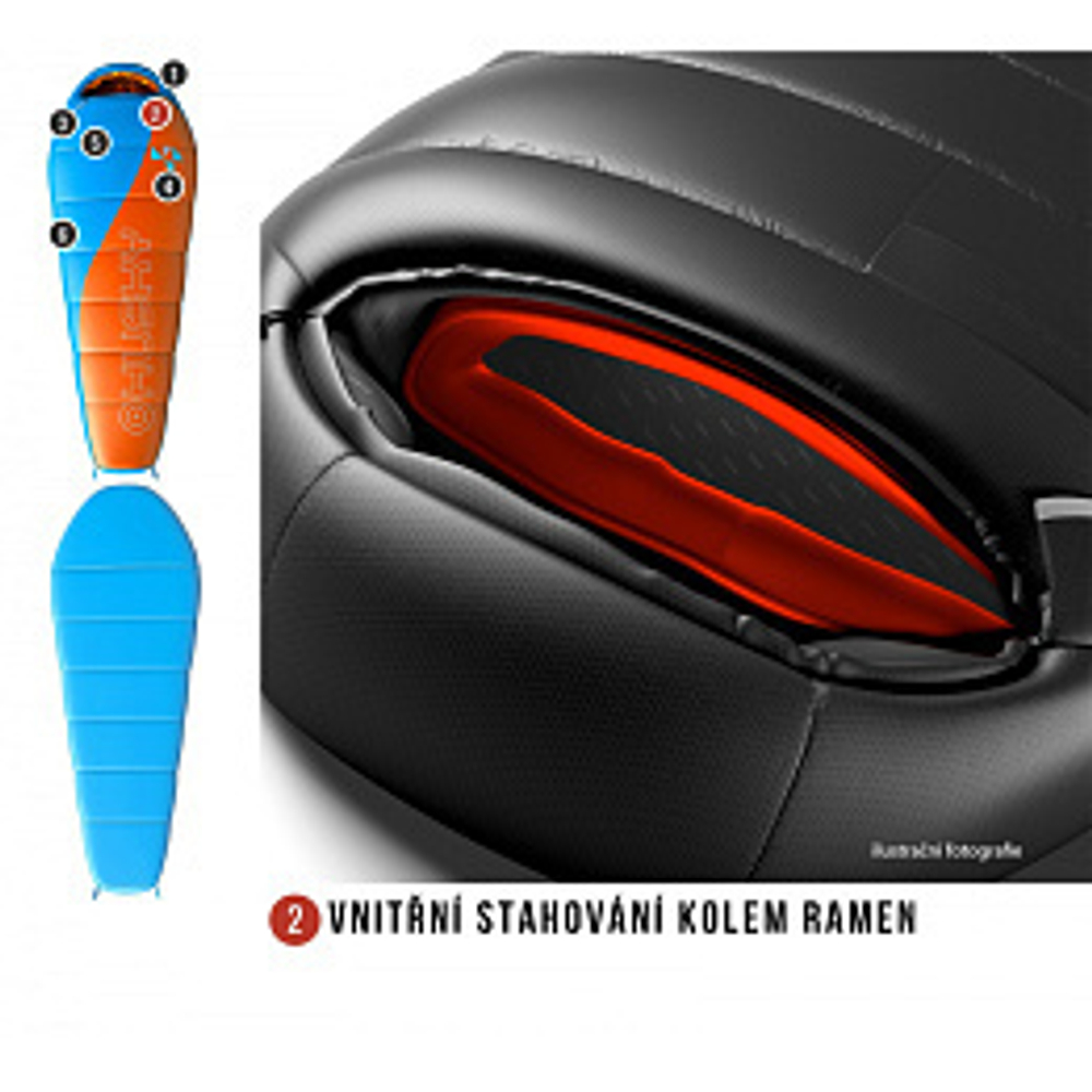 СПАЛЬНЫЙ МЕШОК HUSKY K MERLOT -10°С 170х70