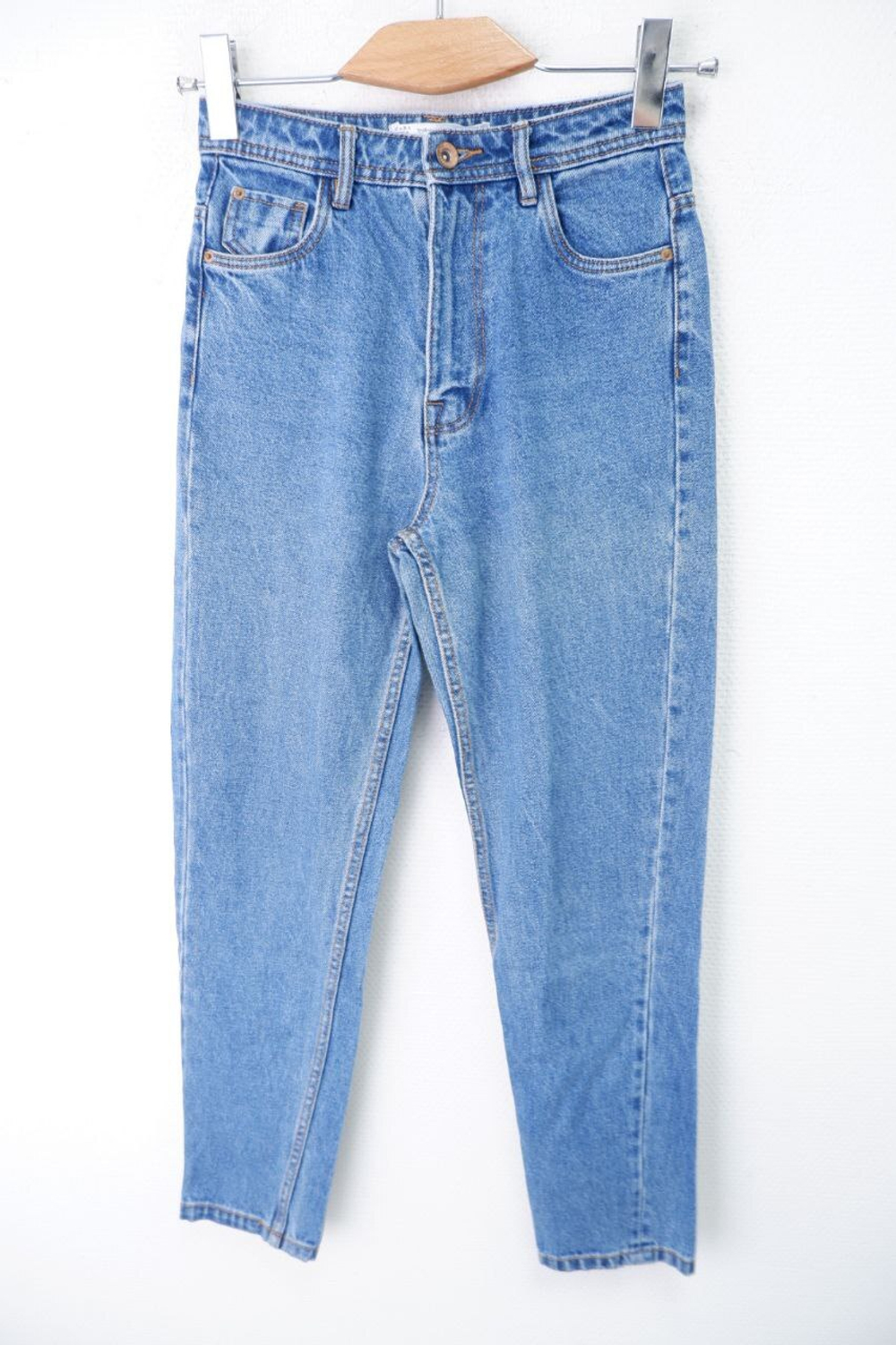 Джинсы Zara голубые 40 размер