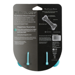 Playology двухслойная жевательная косточка DUAL LAYER BONE для собак средних пород с ароматом арахиса, средняя, цвет голубой