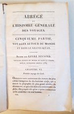 "Abrege de lhistoire generale des voyages (Краткое изложение Всеобщей истории путешествий). Tome IX, XII, XIX". Par M. de la Harpe (де Лагарп). 1820 г.