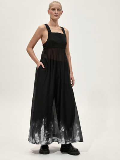 Сарафан "Столичный" с окрашиванием. Черный