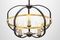 Подвесная люстра Lumina Deco Monterey LDP 1141-5 BK+MD