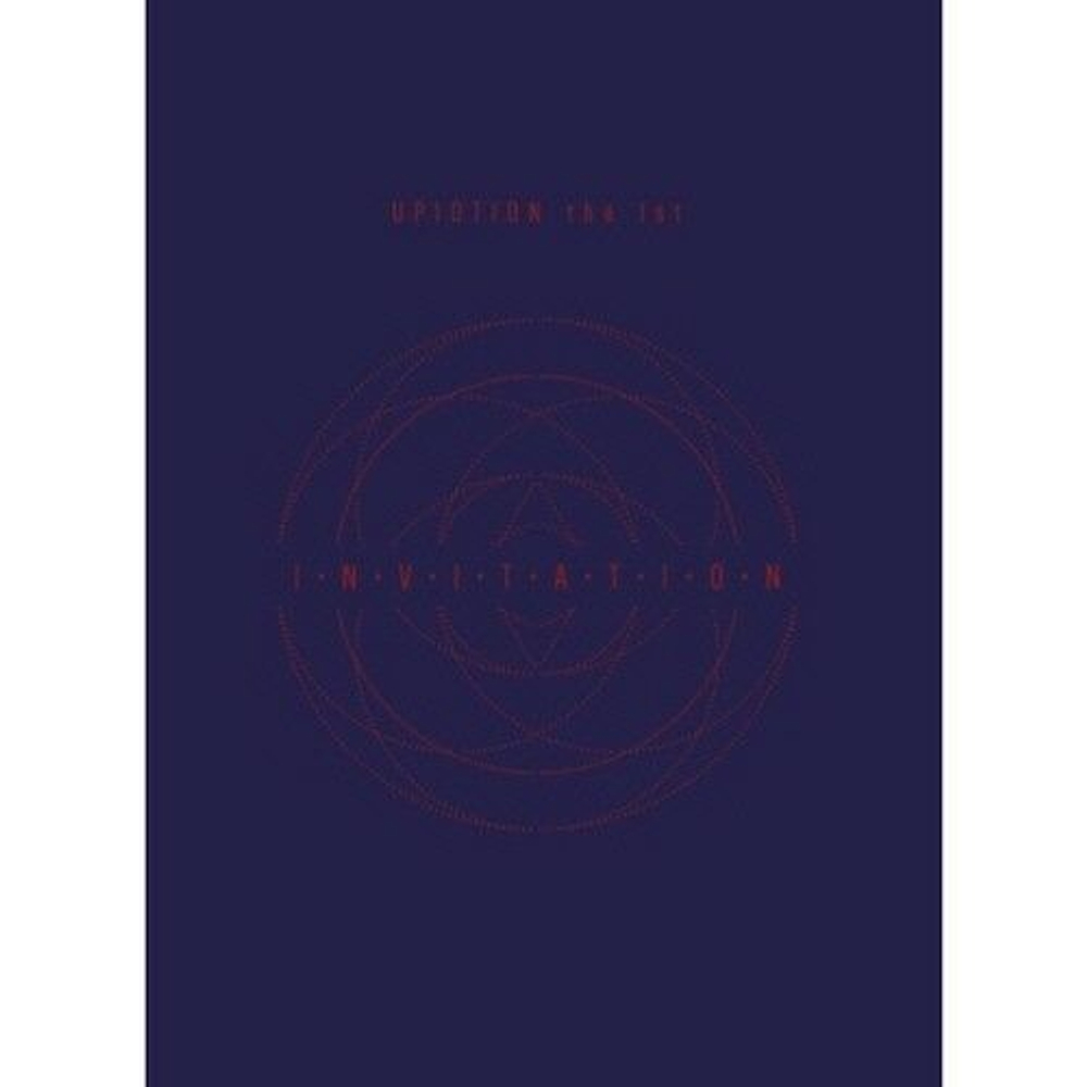 Альбом UP10TION - Invitation1st Album RED Version