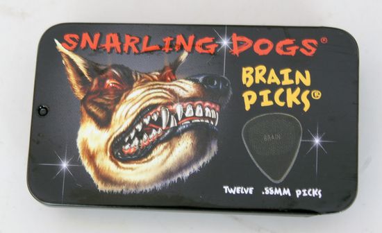 Медиаторы 12шт, 0.88 Snarling Dogs TNSDB351-88 Brain Picks