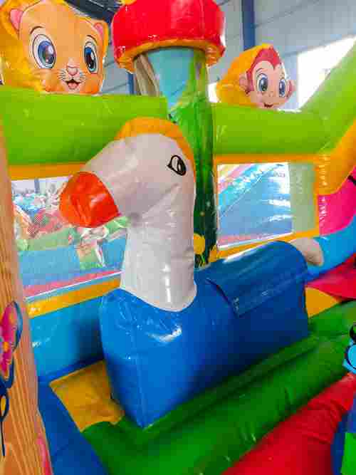 Коммерческий надувной батут «Тигриная страна 3», 8*4*5 м