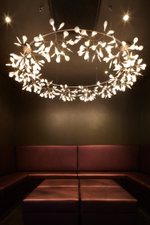 Подвесной дизайнерский светильник  Heracleum  Big O by Moooi (медный, D98)