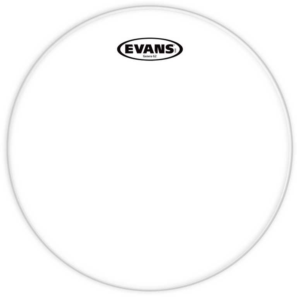 Evans TT14G2 Пластик для малого и том барабана 14", серия G2 Clear, 2 слоя, толщина 0,001" х внутренний - 7, внешний - 7, без покрытия, цвет - прозрачный.