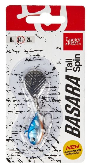 Тейл-спиннер Lucky John BASARA TAIL SPIN 14.0г 002 в блистере