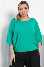 Блуза Шармель (зеленая) Б12913-16М LT Collection