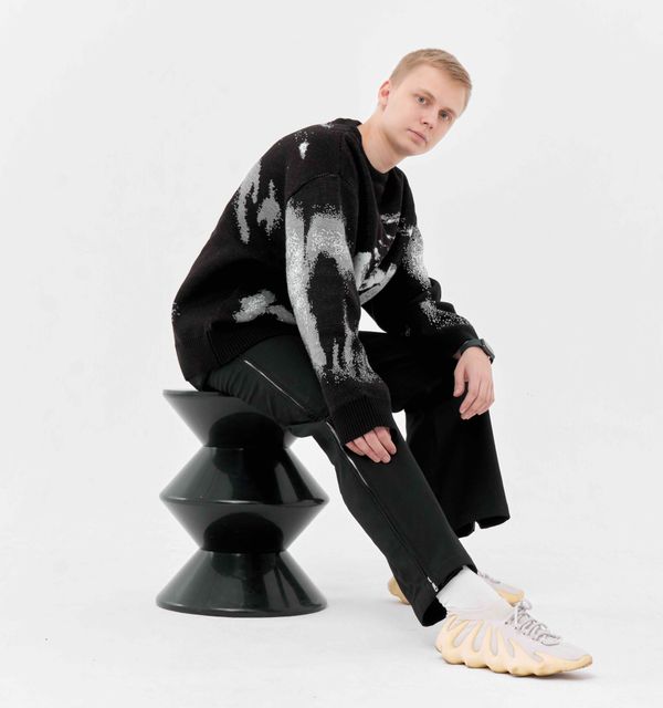 Свитер Rising angel черный - фото 16