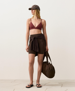 OYSHO Топ-бикини с треугольными чашечками с жаккардовым узором, разноцветный