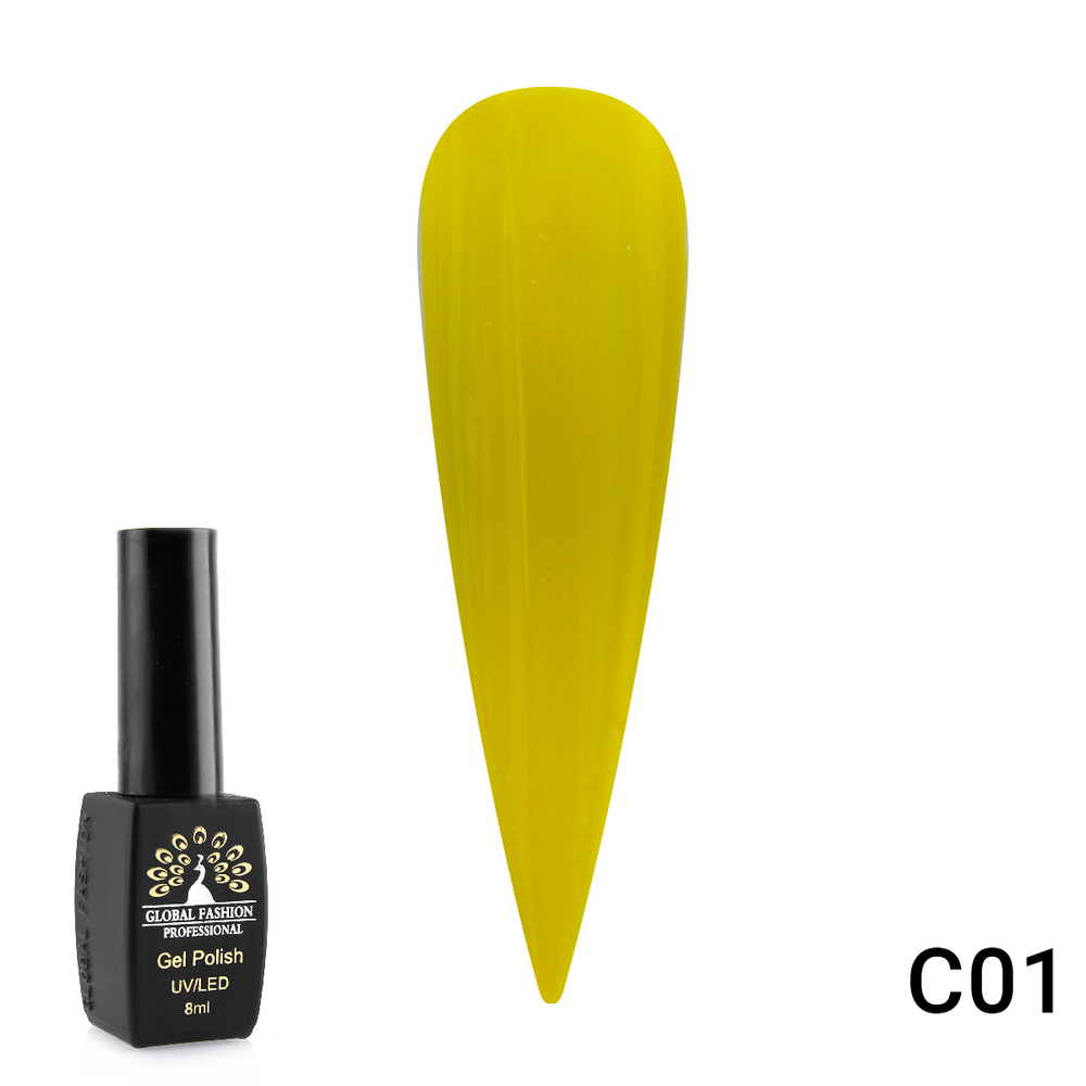 Гель лак Black Elite серии C, C01