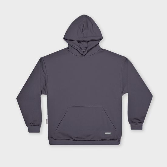 Худи КУЛЬТУРА oversize basic (серо-сиреневый)