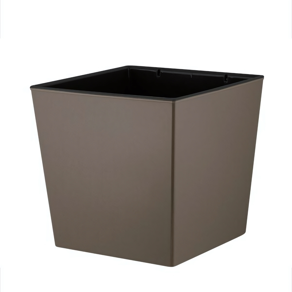 Горшок для цветов InGreen London CUBE 177 х 177 мм, 4,2 л c дренажной вставкой, французский платан