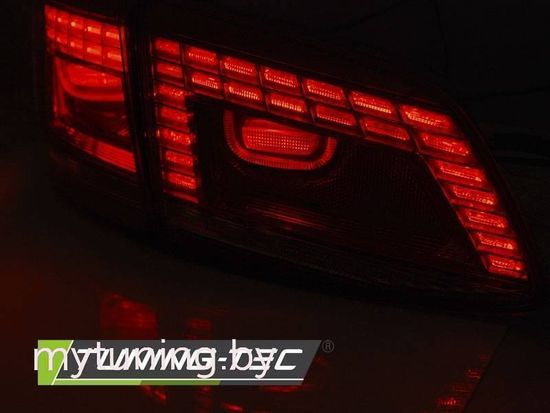 Задние фонари RED SMOKE LED для VW Passat B7 avant